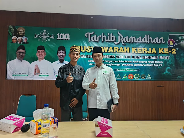 Ketua Dewan SAKO Pandu Ma’arif NU Tangsel di MWCNU Ciputat