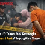 Remaja 18 Tahun Ditangkap dan Jadi Tersangka Pelecehan Empat Anak di Serpong