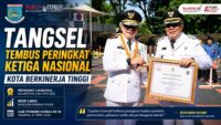 tangsel peringkat ketiga nasional