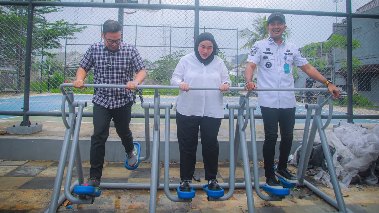 Pemkot Tangsel Bangun Taman Ciputat Timur untuk Olahraga Pemkot Tangsel Bangun Taman Ciputat Timur untuk Olahraga