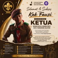 Regenerasi Pramuka Tangsel: Kak Fauzi Dipercaya Bawa Energi Baru di DKC