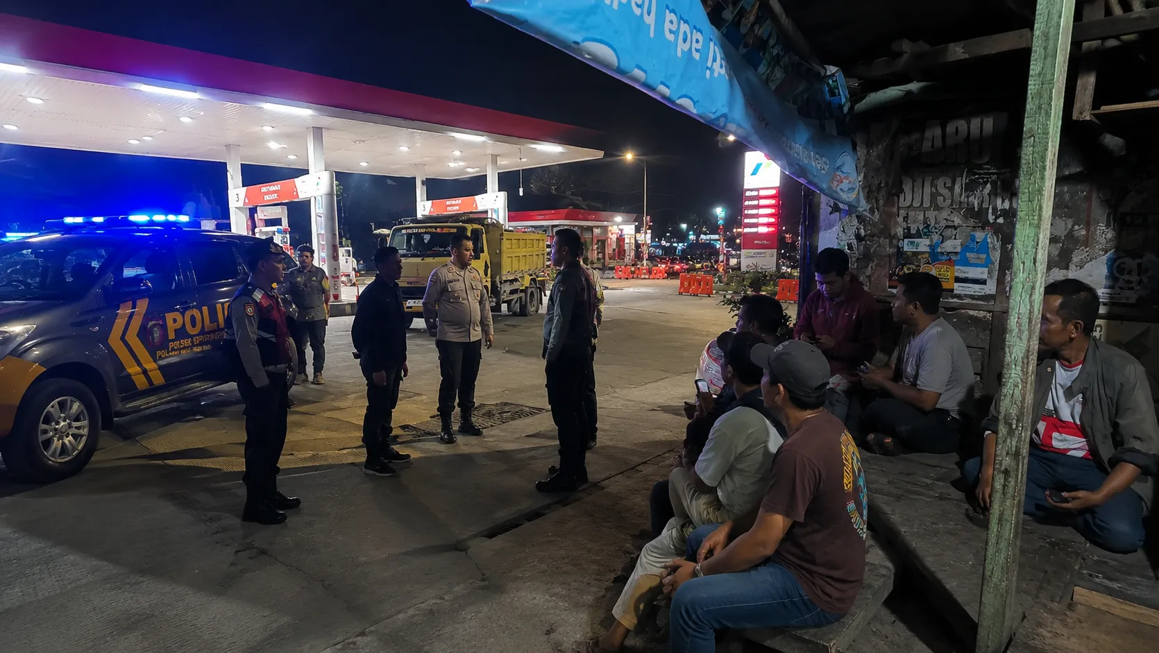 Cegah Tawuran, Personel Polsek Cisauk Sisir Wilayah Rawan