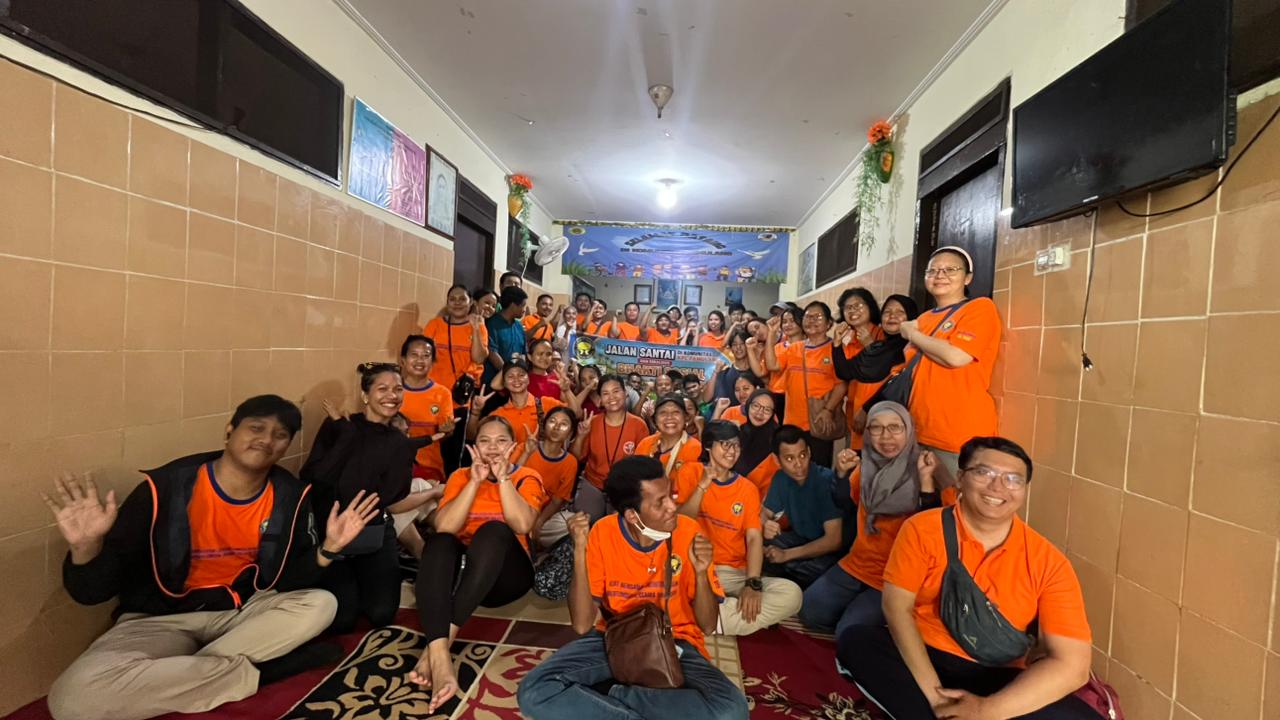 CUBG Pamulang Gelar Jalan Santai dan Bakti Sosial di Yayasan Bhakti Luhur Sinar Pamulang
