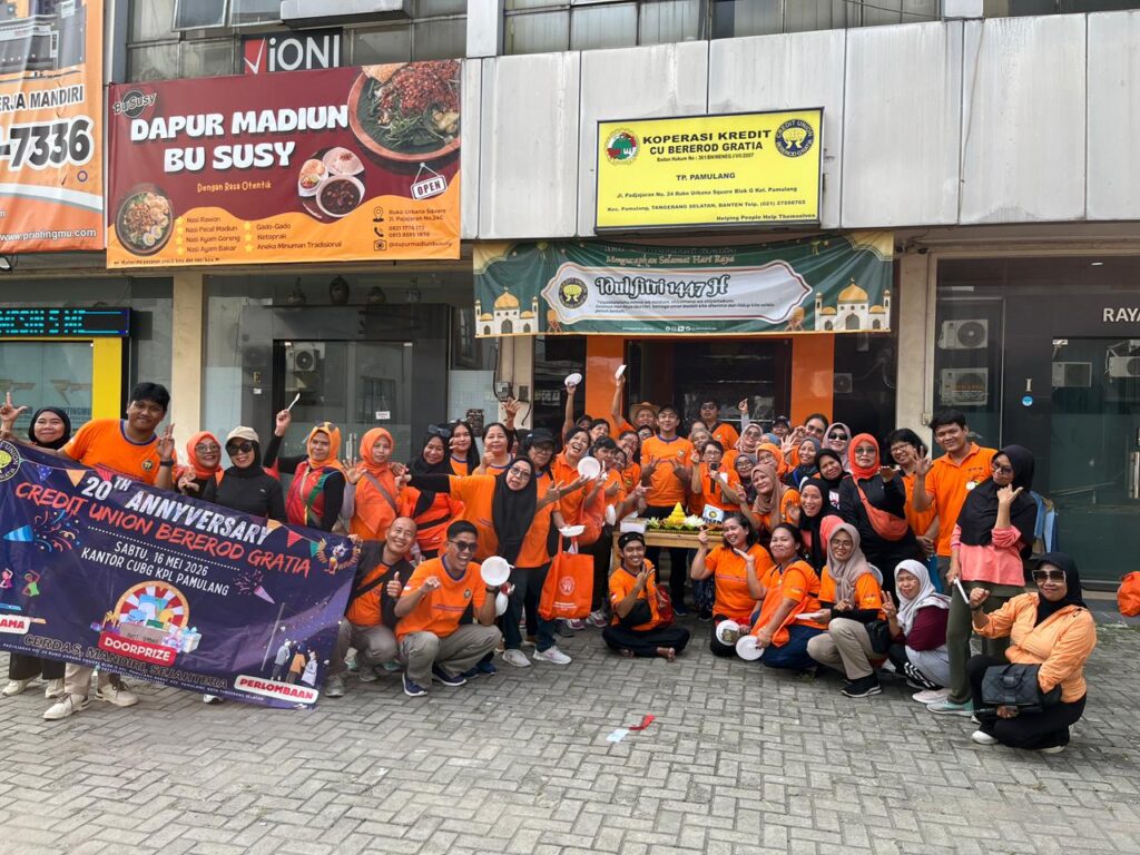 HUT ke-20 KSP CU Bererod Gratia, Kemeriahan Lomba di Pamulang – Tangerang Selatan