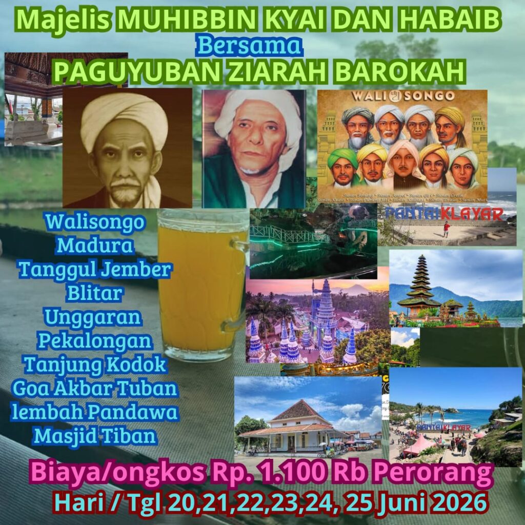 Paguyuban Ziarah Barokah Gelar Tour Religi Jawa-Madura 2026