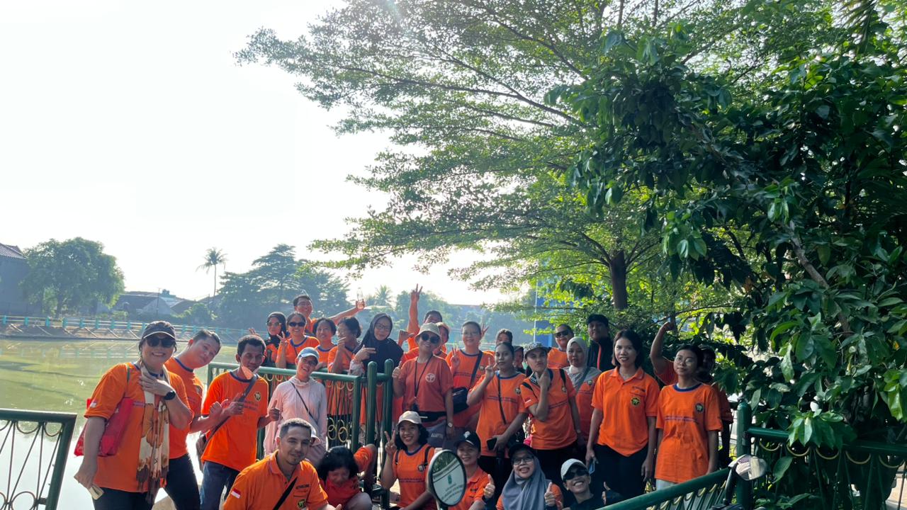 CUBG Pamulang Gelar Jalan Santai dan Bakti Sosial di Yayasan Bhakti Luhur Sinar Pamulang