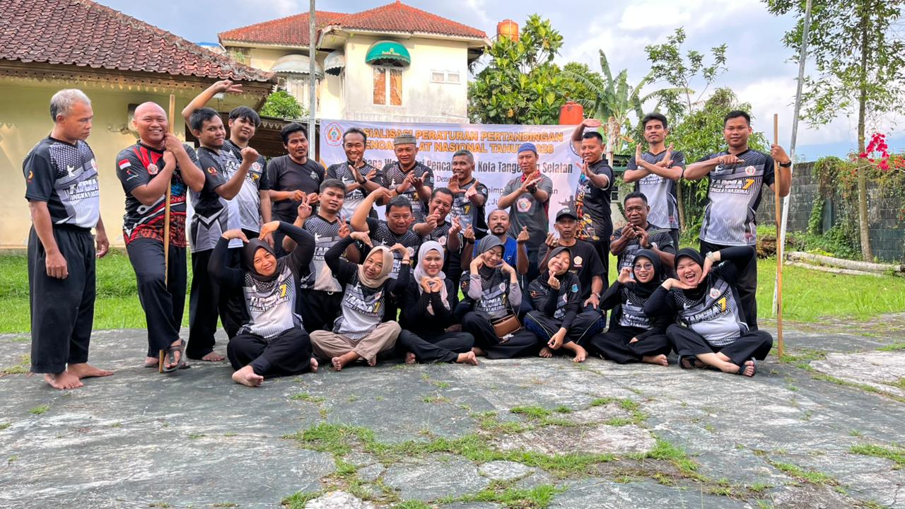 Wasit Juri IPSI Tangsel Ikuti Upgrade Peraturan Pencak Silat Nasional