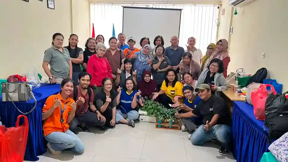 Pelatihan Kewirausahaan Hidroponik Digelar di CUBG Pamulang