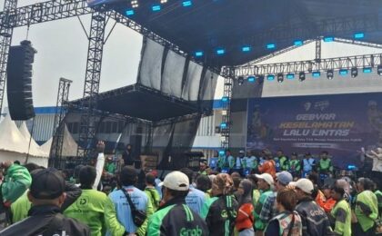 Tingkatkan Kesadaran Berlalu Lintas, Korlantas Polri Adakan Gebyar di Tangerang Selatan