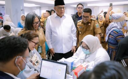 Pelaksanaan Cek Kesehatan Gratis di Tangsel Raih Apresiasi Gubernur Banten Pelaksanaan Cek Kesehatan Gratis di Tangsel Raih Apresiasi Gubernur Banten