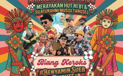 Biangkeroks Rayakan HUT Ke-23 dengan Konser Tribute Benyamin Sueb di Pamulang