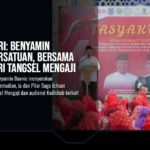 HUT ke-81 RI: Benyamin Dorong Persatuan, Bersama Pilar Hadiri Tangsel Mengaji