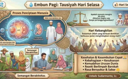 Embun Pagi: Mengingat Asal Usul dan Kuasa Sang Pencipta