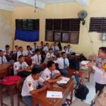 Polsek Serpong Gelar CETAR di SMKN 1 Tangsel, Ajak Siswa Hindari Tawuran