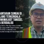Penataan Bantaran Sungai di Villa Pamulang Terkendala Bangunan, Wawalkot Tangsel Ajak Warga Berdialog