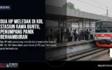 Dua HP Meledak di KRL Stasiun Rawa Buntu, Penumpang Panik Berhamburan
