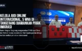 Kelola Judi Online Internasional, 5 WNA di Tangerang Diamankan Pihak Imigrasi