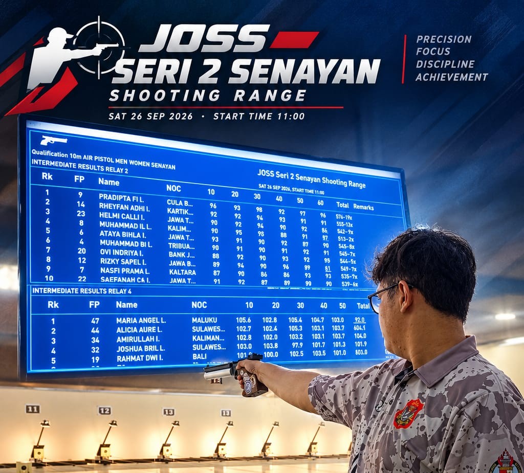 Dua Momen Spesial Perbakin Tangsel: Zulkarnain Adinegara Menjadi Ketua, Firaz Menyabet Emas di Kejurnas JOSS 2026