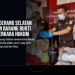 Kejari Tangerang Selatan Musnahkan Barang Bukti berbagai jenis narkotika hingga senjata api