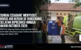 Sungai Cisadane Menyusut, Krisis Air Bersih di Tangerang Selatan Diprediksi Hingga Akhir Oktober 2026
