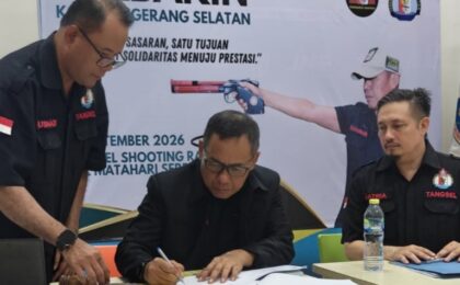Terpilih Aklamasi Pimpin Perbakin Tangsel, Zulkarnain Adinegara Tekankan Kekompakan Menuju Prestasi Terpilih Aklamasi Pimpin Perbakin Tangsel, Zulkarnain Adinegara Tekankan Kekompakan Menuju Prestasi