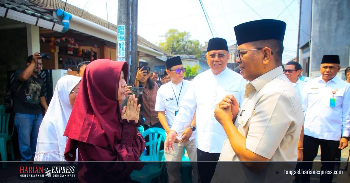 Wali Kota Tangsel dan Gubernur Banten Sambangi Keluarga Jurnalis Donal Husni
