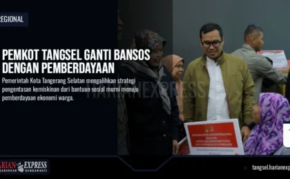 Pemkot Tangsel Ganti Bansos dengan Pemberdayaan