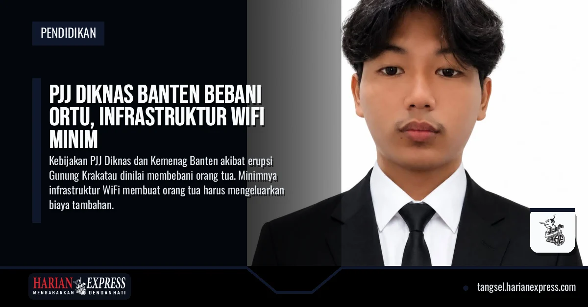 Akhirnya jadi beban Orang Tua, Kebijakan Belajar Daring tidak didukung Infrastruktur Wifi