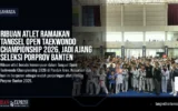 Tangsel Open Taekwondo Championship 2026 Hadirkan Lebih dari Seribu Atlet, Targetkan Seleksi Porprov