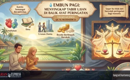 Embun Pagi: Merawat Syukur dan Sabar dalam Bayang-Bayang Akhirat