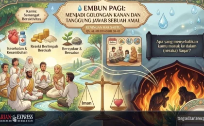 Embun Pagi: Menjadi Golongan Kanan dan Tanggung Jawab Sebuah Amal