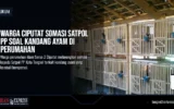 Warga Ciputat Somasi Satpol PP soal Kandang Ayam di Perumahan