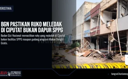 Badan Gizi Nasional Pastikan Ruko Lokasi Ledakan di Ciputat Bukan Fasilitas SPPG