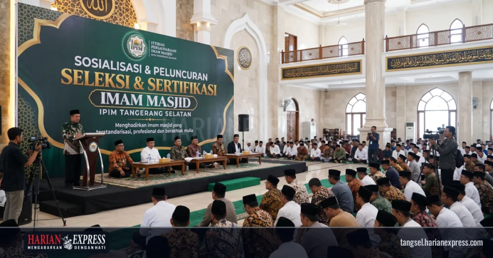 IPIM Tangsel Gelar Sertifikasi Imam Masjid, Tawarkan Beasiswa Pendidikan hingga Pembinaan Gratis.