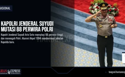 Akpol 1994 Dominasi Mutasi Jabatan Kapolda Baru