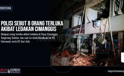 Polisi Sebut 8 Orang Terluka Akibat Ledakan Pasar Cimanggis