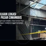 Pascaledakan Dahsyat di Pasar Cimanggis Tangsel: 2 Orang Tewas, 40 Polisi Sterilkan Lokasi