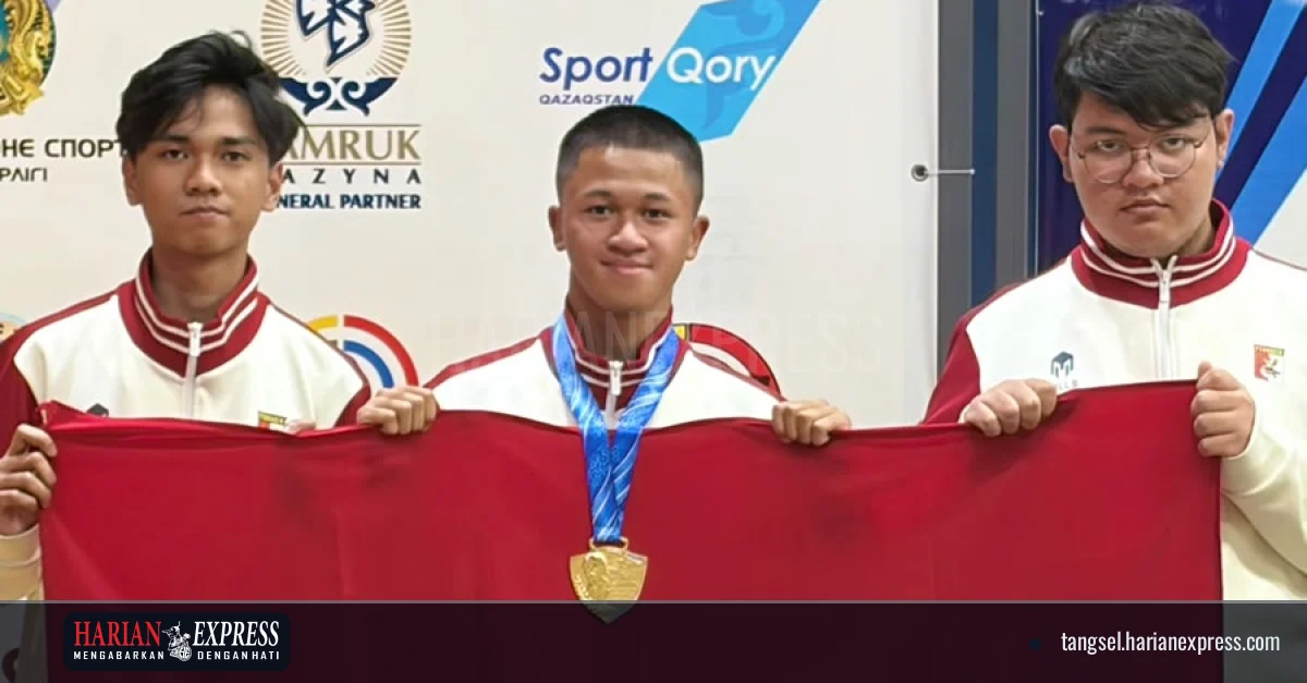Harumkan Nama Bangsa, Tim Air Pistol Junior Indonesia Sabet Medali Perak di ISSF Grand Prix Kazakhstan